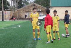 VIDEO: Cầu thủ Việt kiều Séc gây ấn tượng tại đội trẻ SLNA