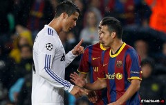 Ronaldo nhận cái kết đắng khi 'cà khịa' cầu thủ Barca