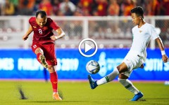 VIDEO: Những pha xử lý đẳng cấp của 'tài năng trẻ' Trọng Hoàng tại SEA Games 2019