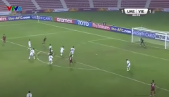 VIDEO: 2 giây dùng 3 động tác khó, Tuấn Anh xé lưới UAE khiến thủ môn đội bạn chết lặng