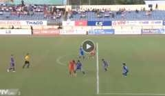 VIDEO: Cầu thủ Viettel tái hiện pha giật gót kiến tạo đẳng cấp y như Benzema