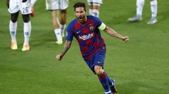 Messi thi đấu sáng chói giúp Barca vào tứ kết Champions League