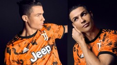 Ronaldo 'điệu' hết nấc trong mẫu áo đấu lòe loẹt của Juventus