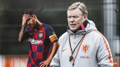 HLV Koeman gây sức ép để BLĐ Barca sớm chốt tương lai của Messi