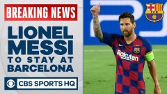 CHÍNH THỨC: Messi thông báo ở lại Barcelona thêm 1 năm
