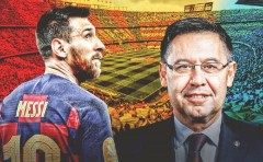 Chủ tịch CLB Barcelona chuẩn bị trả giá vì chống đối với Messi