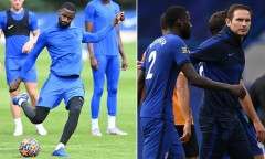 Liên tục bị HLV Lampard 'ngó lơ', Rudiger đang trên đường rời Stamford Bridge?