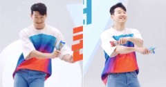 VIDEO: Son Heung-min vừa nhảy vừa bán kem ốc quế cực hài