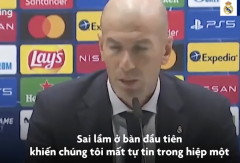 VIDEO: Thua sốc trước đội bóng nhược tiểu, HLV Zidane lên tiếng bào chữa