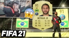 VIDEO: Neymar 'cười như được mùa' khi mở ra chính mình trong FIFA 21