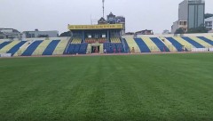 VIDEO: Mặt cỏ sân Thanh Hóa đẹp như châu Âu trước thềm V.League trở lại
