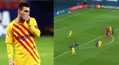 Messi đáng lẽ đã được đá lại quả phạt đền trong trận hòa trước PSG?