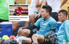 Truyền thông Thái Lan tỏ ra hả hê khi Quang Hải không thể thi đấu