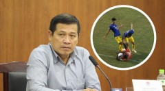 Trưởng ban Dương Văn Hiền tiếc vì trọng tài không rút thẻ đỏ cho cầu thủ Hà Nội