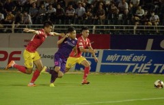 Thi đấu quả cảm, Sài Gòn FC giành chiến thắng tối thiểu trước HL Hà Tĩnh