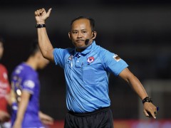 “Thần may mắn” của Hà Nội FC cầm còi trận đại chiến với HAGL