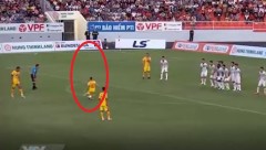 VIDEO: 'Messi xứ Thanh' đá phạt hoàn hảo, vẽ cầu vồng tại sân Quy Nhơn