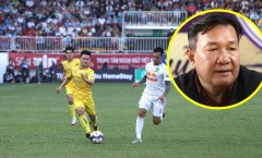 Bị HAGL đánh bại, HLV trưởng Hà Nội FC ấm ức: 'Họ có bàn mà vẫn lùi sâu phòng ngự'