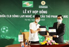 Ký hợp đồng kỷ lục với SLNA, Phan Văn Đức tuyên bố một câu khiến NHM ấm lòng
