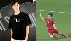 Bị fan Malaysia tấn công, 'chủ tịch' Văn Toàn chớp cơ hội ra luôn mẫu áo in hình cú ngã penalty