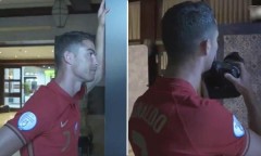 VIDEO: Ronaldo thể hiện tài chụp ảnh rồi 'gáy' lớn 'Tôi chụp đẹp hơn hẳn nhiếp ảnh gia đang đứng cạnh tôi đây!'