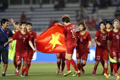 ĐT Nữ Việt Nam tiếp tục thăng hạng vượt bậc trên bảng xếp hạng FIFA