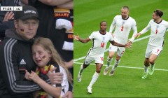 VIDEO: CĐV nhí ĐT Đức khóc nức nở khi chứng khiến đội nhà bị loại cay đắng