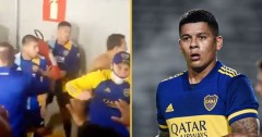 VIDEO: Marcos Rojo hùng hổ cầm đầu, dùng bình cứu hỏa tẩn đối phương