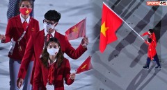 VIDEO: Xúc động hình ảnh Quốc kỳ Việt Nam tung bay tại Olympic Tokyo 2020