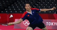 Thua tay vợt kém 20 bậc trên BXH thế giới, Tiến Minh chính thức dừng bước tại Olympic Tokyo 2021