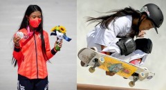 Bé gái 12 tuổi của Nhật Bản làm nên thành tích thế kỷ ở Olympic