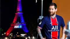 Bị Barca ruồng rẫy, PSG an ủi Messi bằng màn ra mắt với tháp Eiffel hoành tráng
