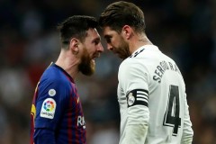 VIDEO: Những tình huống va chạm và 'khẩu chiến' giữa Messi vs Ramos