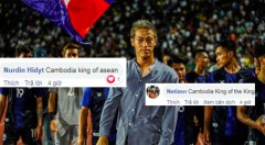 Bị ĐT Việt Nam bỏ xa tới 87 bậc trên BXH FIFA, Campuchia vẫn tự nhận là 'King of Asean'
