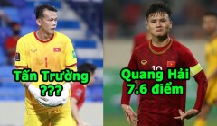 Chấm điểm Việt Nam 1-3 Saudi Arabia: Quang Hải 7.6 điểm, thành bại tại hàng thủ