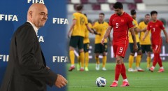 “ĐT Trung Quốc thảm bại, người buồn nhất chính là … chủ tịch FIFA”