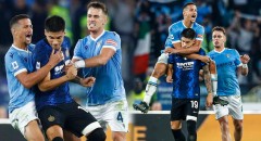 Nhảy lên lưng đối thủ ăn mừng và nhận thẻ đỏ, sao Lazio khóc lóc giải thích