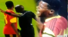 VIDEO: Cầu thủ Châu Phi cố tình 'lăn lộn ra sân' để ... ăn vạ trọng tài
