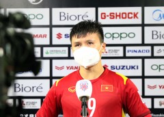 Quang Hải: 'Chúng tôi đã ra sức thi đấu để đền đáp tình cảm của người hâm mộ'