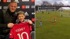 VIDEO: Con trai Rooney lập siêu phẩm theo phong cách Messi giúp MU đánh bại MC