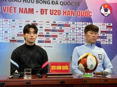 HLV U20 Hàn Quốc: 'Chúng tôi có tới 7 cầu thủ là sinh viên, trận đấu với U23 Việt Nam là cơ hội của họ'