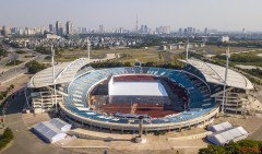 Sân vận động Mỹ Đình 'chạy nước rút' trước thềm khai mạc SEA Games 31