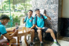 U19 Việt Nam có mặt tại Indonesia sau 19 tiếng bay