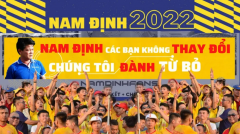 CĐV Nam Định gay gắt: 'Đội bóng phải đổi BHL ngay lập tức nếu không chúng tôi sẽ dừng đến sân cổ vũ'