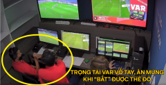 VIDEO: Trọng tài VAR Thái Lan có hành động dậy sóng MXH, đập tay ăn mừng khi cầu thủ nhận thẻ đỏ
