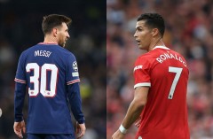 Phải cùng MU 'uống C2', Ronaldo ngậm ngùi nhìn Messi cân bằng thành tích siêu khủng tại Champions League