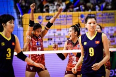 Bóng chuyền nữ Việt Nam thêm một lần nhận 'trái đắng' trước Thái Lan