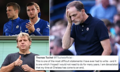 Sau thời gian 'im hơi lặng tiếng', HLV Tuchel thừa nhận sốc nặng khi bị Chelsea sa thải
