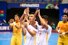 BXH futsal châu Á 2022 chung cuộc: Việt Nam bị Indonesia và người Thái vượt mặt