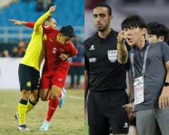 HLV Indonesia phơi bày những pha chơi xấu của Văn Hậu, 'dằn mặt' trọng tài AFF Cup
